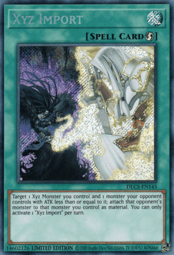 Xyz Import - DLCS-EN145 Secret Rare Limited Edition