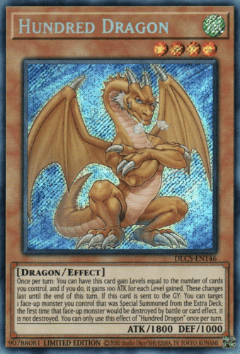 Hundred Dragon - DLCS-EN146 Secret Rare Limited Edition