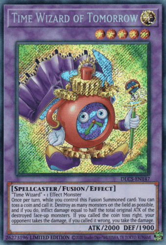 Time Wizard of Tomorrow - DLCS-EN147 Secret Rare Limited Edition