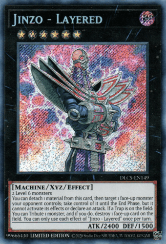 Jinzo - Layered - DLCS-EN149 Secret Rare 1st Edition