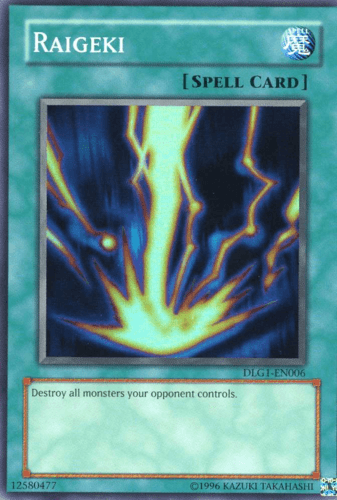 Raigeki - DLG1-EN006 Super Rare Unlimited