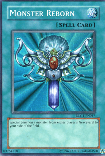 Monster Reborn - DLG1-EN017 Super Rare Unlimited