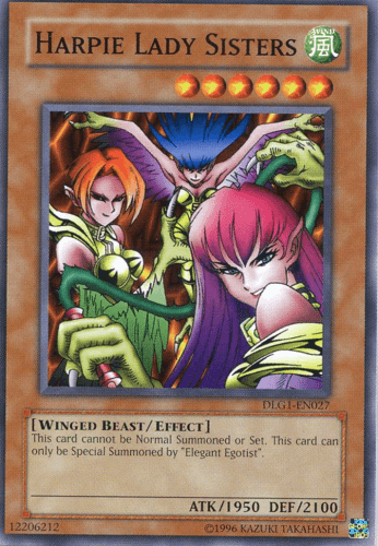 Harpie Lady Sisters - DLG1-EN027 Common Unlimited