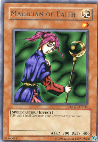 Magician of Faith - DLG1-EN034 Rare Unlimited