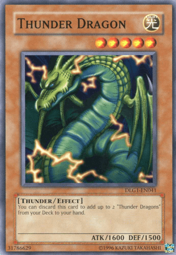 Thunder Dragon - DLG1-EN041 Common Unlimited