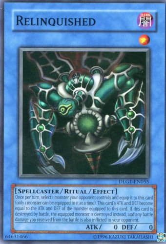 Relinquished - DLG1-EN055 Super Rare Unlimited