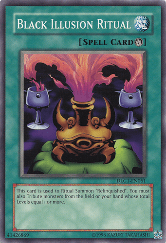Black Illusion Ritual - DLG1-EN061 Common Unlimited