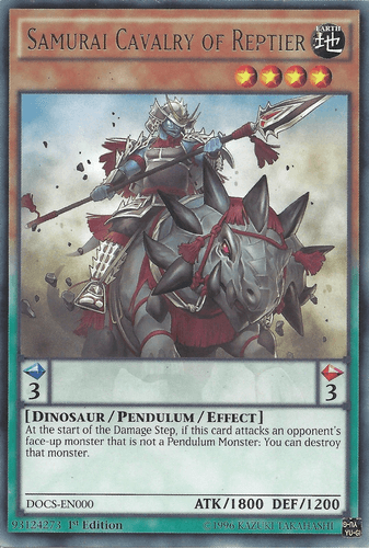 Samurai Cavalry of Reptier - DOCS-EN000 Rare Unlimited
