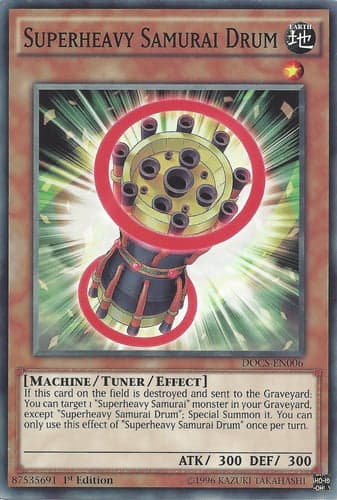 Superheavy Samurai Drum - DOCS-EN006 Common Unlimited