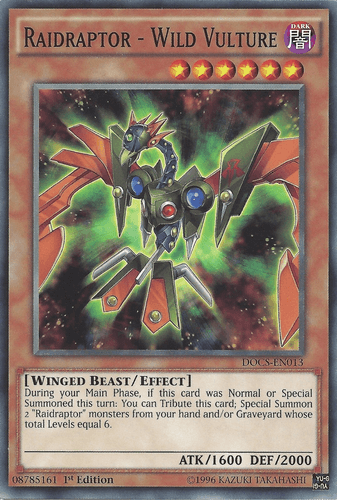 Raidraptor - Wild Vulture - DOCS-EN013 Common 1st Edition