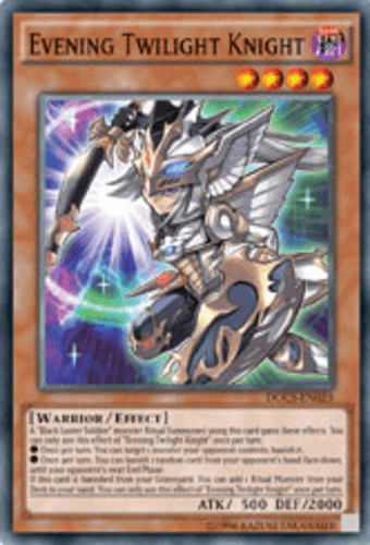 Evening Twilight Knight - DOCS-EN023 Super Rare 1st Edition