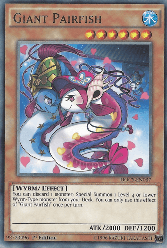 Giant Pairfish - DOCS-EN037 Rare 1st Edition