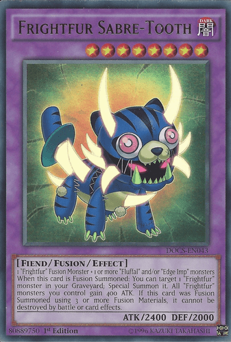 Frightfur Sabre-Tooth - DOCS-EN043 Ultra Rare Unlimited