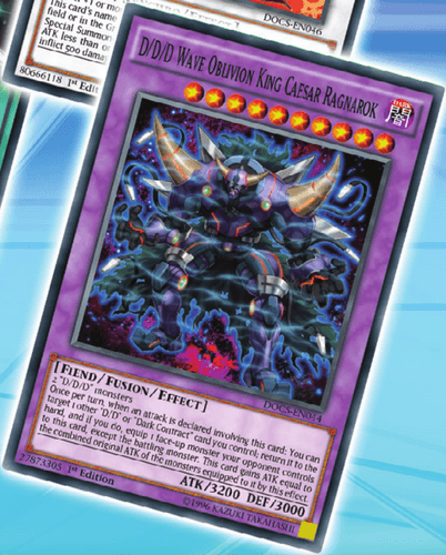 D/D/D Wave Oblivion King Caesar Ragnarok - DOCS-EN044 Super Rare Unlimited