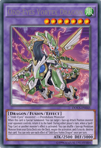 Odd-Eyes Vortex Dragon - DOCS-EN045 Ultimate Rare 1st Edition