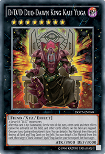 D/D/D Duo-Dawn King Kali Yuga - DOCS-EN050 Super Rare Unlimited
