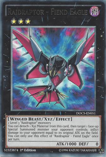 Raidraptor - Fiend Eagle - DOCS-EN051 Rare Unlimited