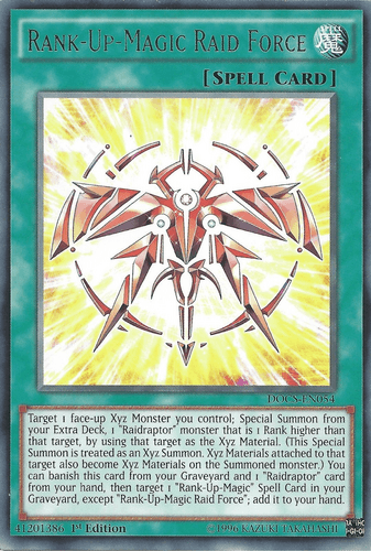 Rank-Up-Magic Raid Force - DOCS-EN054 Rare Unlimited