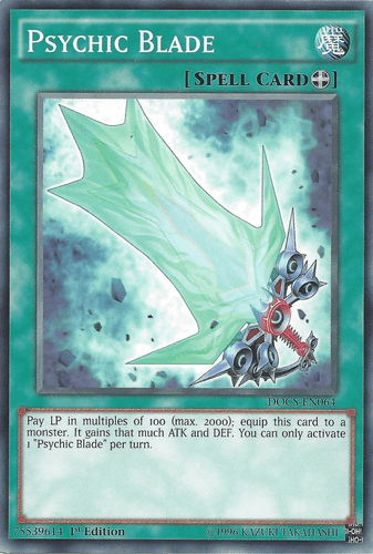 Psychic Blade - DOCS-EN064 Common 1st Edition