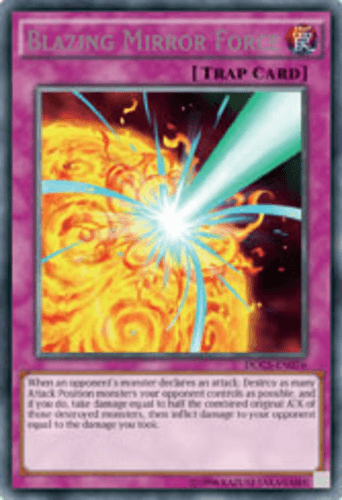 Blazing Mirror Force - DOCS-EN076 Secret Rare Unlimited