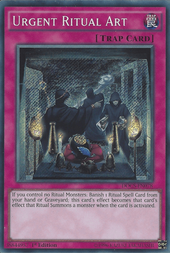 Urgent Ritual Art - DOCS-EN078 Secret Rare 1st Edition