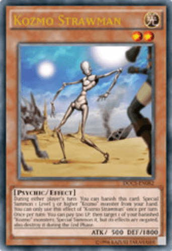Kozmo Strawman - DOCS-EN082 Ultra Rare 1st Edition