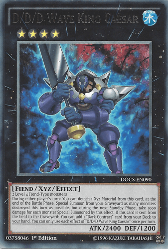 D/D/D Wave King Caesar - DOCS-EN090 Rare Unlimited
