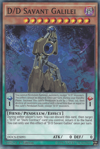D/D Savant Galilei - DOCS-EN091 Common Unlimited