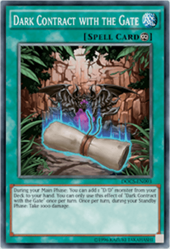 Dark Contract with the Gate - DOCS-EN093 Common 1st Edition