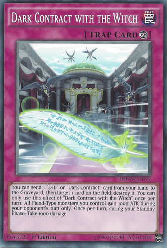 Dark Contract with the Witch - DOCS-EN095 Common 1st Edition