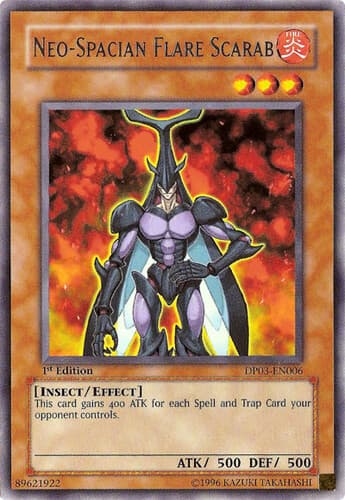Neo-Spacian Flare Scarab - DP03-EN006 Rare Unlimited
