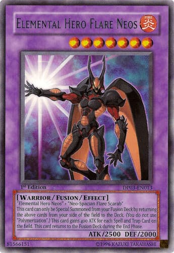Elemental HERO Flare Neos - DP03-EN013 Rare Unlimited
