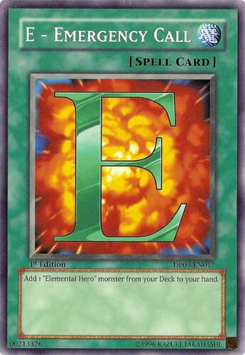 E - Emergency Call - DP03-EN017 Common 1st Edition