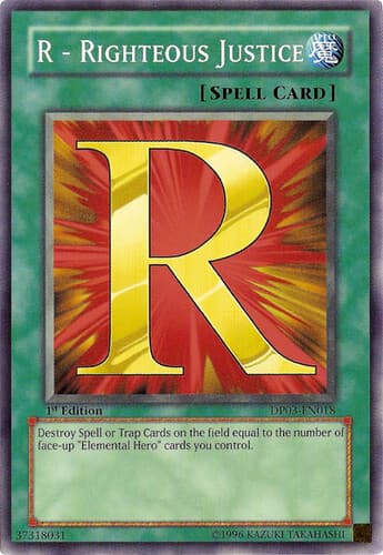 R - Righteous Justice - DP03-EN018 Common Unlimited