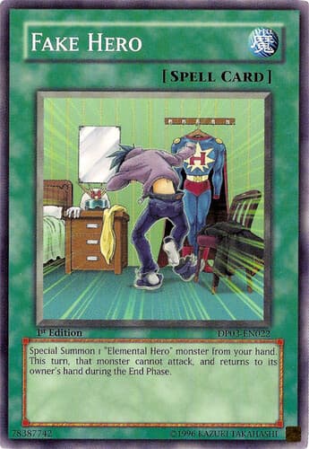 Fake Hero - DP03-EN022 Common 1st Edition