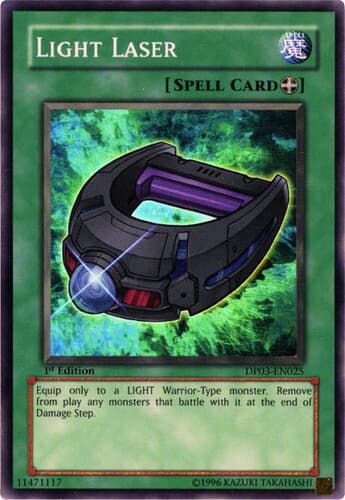 Light Laser - DP03-EN025 Super Rare 1st Edition