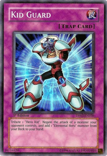Kid Guard - DP03-EN030 Super Rare 1st Edition