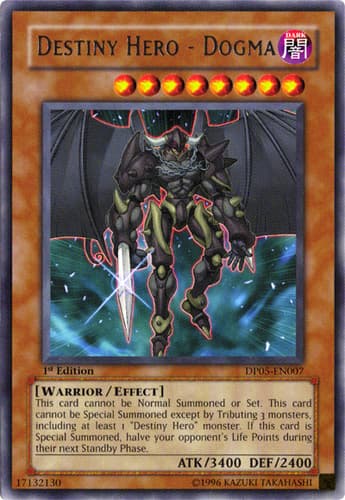 Destiny HERO - Dogma - DP05-EN007 Rare Unlimited