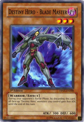 Destiny HERO - Blade Master - DP05-EN008 Common Unlimited