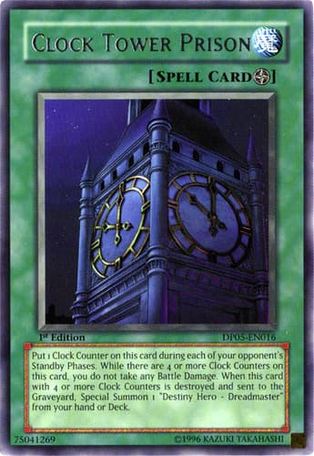 Clock Tower Prison - DP05-EN016 Rare 1st Edition