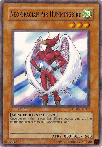 Neo-Spacian Air Hummingbird - DP06-EN001 Common 1st Edition