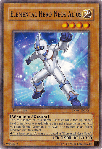 Elemental HERO Neos Alius - DP06-EN005 Common 1st Edition