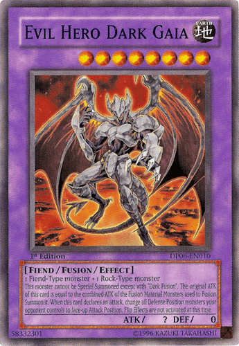 Evil HERO Dark Gaia - DP06-EN010 Common Unlimited
