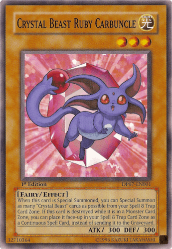 Crystal Beast Ruby Carbuncle - DP07-EN001 Common Unlimited