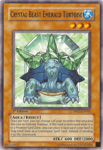 Crystal Beast Emerald Tortoise - DP07-EN003 Common Unlimited