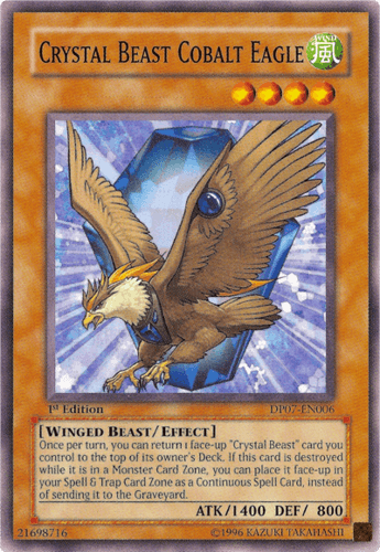 Crystal Beast Cobalt Eagle - DP07-EN006 Common Unlimited