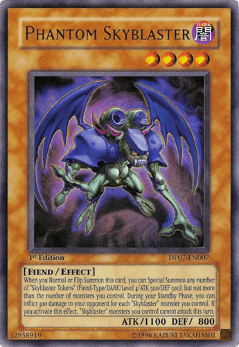 Phantom Skyblaster - DP07-EN007 Ultra Rare 1st Edition
