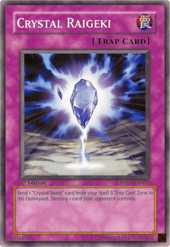 Crystal Raigeki - DP07-EN023 Common 1st Edition
