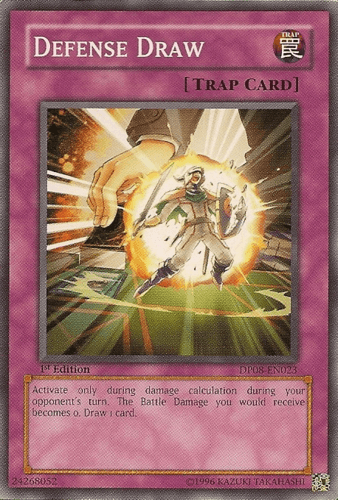 Defense Draw - DP08-EN023 Common 1st Edition