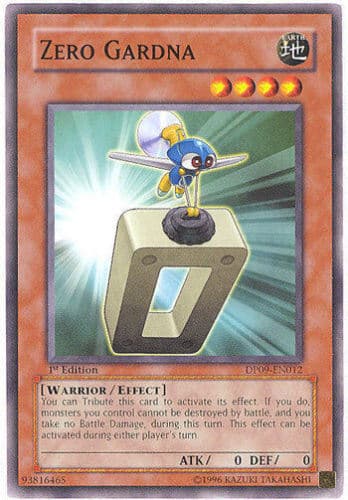 Zero Gardna - DP09-EN012 Common 1st Edition